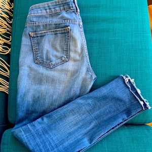 Rich + Skinny distressed jean